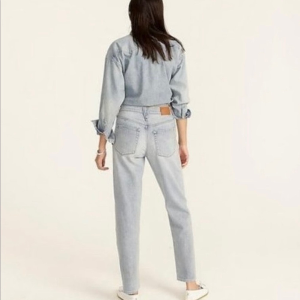 J.Crew Slouchy Boyfriend Denim Jeans in Norwich Wash Size 29 Regular - Picture 2 of 15